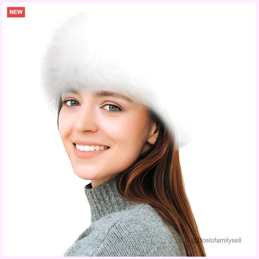 Faux Fur Elastic Headband Winter Earwarmer Earmuff Ski Outfits